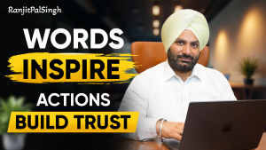 WORDS INSPIREACTIONS BUILD TRUST
